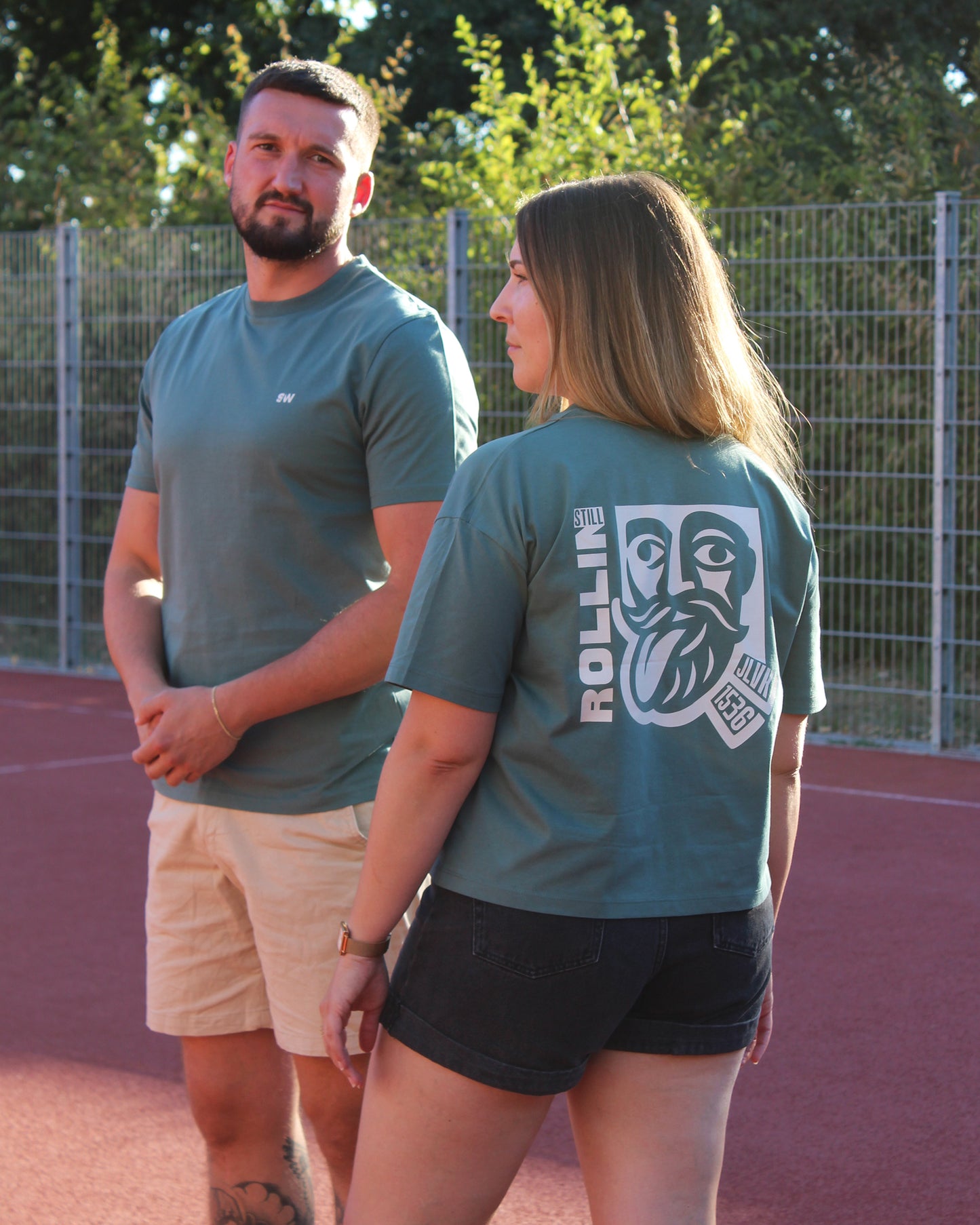 T-Shirt Augenroller boxy fit